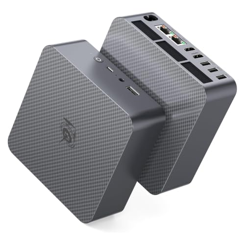 Image of Beelink EQi13 Mini PC, Intel Core i5-13500H (12C /16T up to 4.7GHz), 24GB LPDDR5 5200MHz 500GB SSD, 4K Dual HDMI Display /Dual Gigabit Ethernet /WiFi 6 /BT5.2 /Built-in 85W PSU Office Desktop Computer