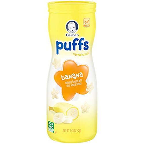 Gerber Graduate Puffs Banana 40g (Pack of 6)
