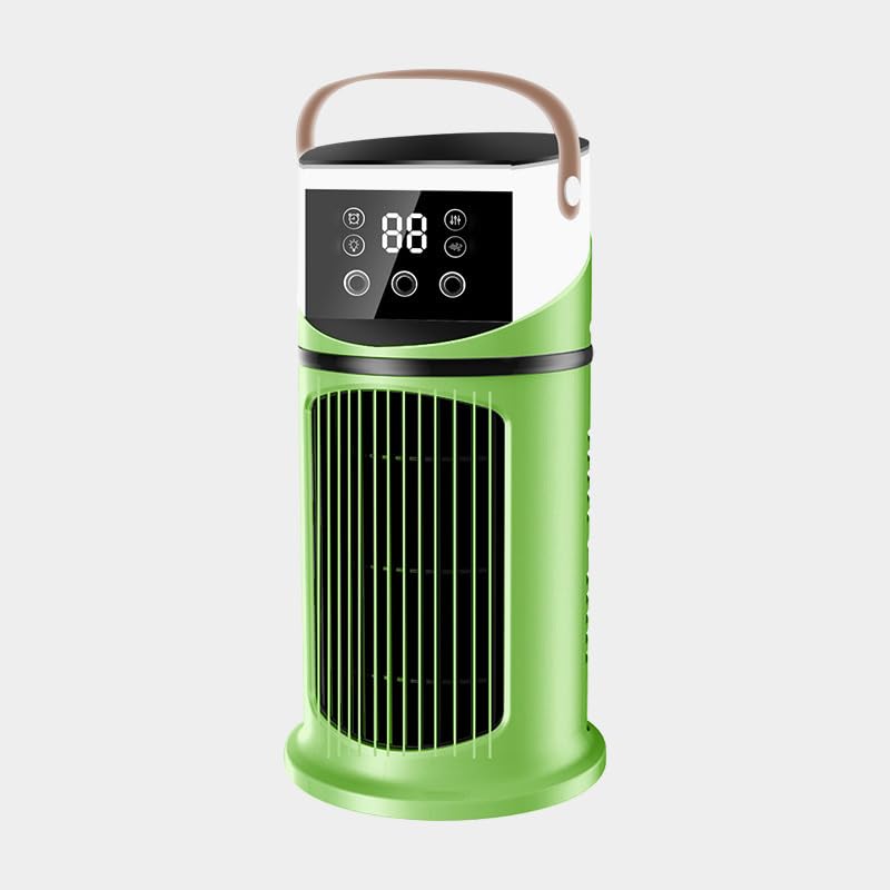 Portable Air Conditioner, Air Cooler, Mini Air Conditioning Unit with Sleep Mode, Timer, Oscillation, 1-Touch Storm Mode Cool Mist, Small Air Conditioner for Home(Dark Green)