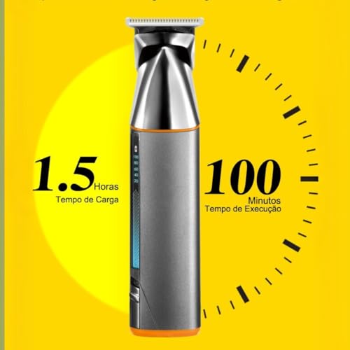 Maquina De Cortes Cabelo Barbeador 9 Em 1 Acabamento Profissional cortes, barba, aparação e acabamen