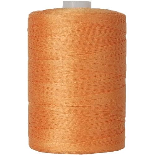 Image of ThreadArt Cotton Quilting Thread, 1000M 50 /3, Apricot 107 | Long staple cotton thread for quilting, sewing and serging. Low-lint, smooth thread for clean stitches and strong seams.