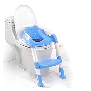 JYDZSW Kids Potty Baby Potty Training Seat Kinderpotje Baby Toiletbril Met Verstelbare Baby Toilet Training Vouwstoel Wc…