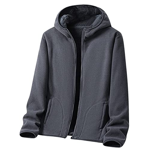 Pull en polaire homme Happy Jackets gris XXL idéal pour la randonnée