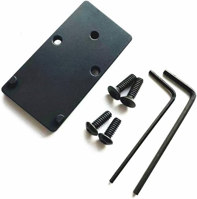 Red Dot Sight Mount Plate, Smith Wesson M&P Compact 2.0 9MM, SD9VE SD40,M&P Shield 9,Shield EDC,Full Size M&P,45 Compact,Compatible with SRO RMR Sentry 407C 507C