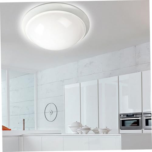 Cubiertas de plástico PRETYZOOM para luces de techo con difusores redondos de PVC 6