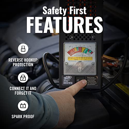 Battery Tender Battery Load Tester For Automotive 12 Volt And 6 Volt Batteries, Includes Alligator Clamps #TOP5