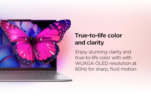 Image of 2025 Lenovo Slim 7i Aura Edition, 14 inch 100% DCI-P3 OLED Touch, Copilot+ PC, Ultra 7 258V(Beats Ultra 7 155U), 32GB RAM, 2TB SSD, Wi-Fi 7, Win 11, 5MP RGB+IR Cam, Thunderbolt, 2.84 lbs, W /Wireless Mouse