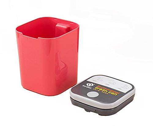 Trash Can Hflove Table Top Mini Plastic Countertop Bedside Small Garbage Can #TOP2