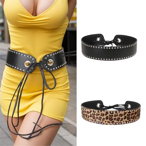 Western Street Wear Belt For Women Rivet Studded Corset Belt For Pants Sweater Hot Girl Decorative Belt For Nightclub3