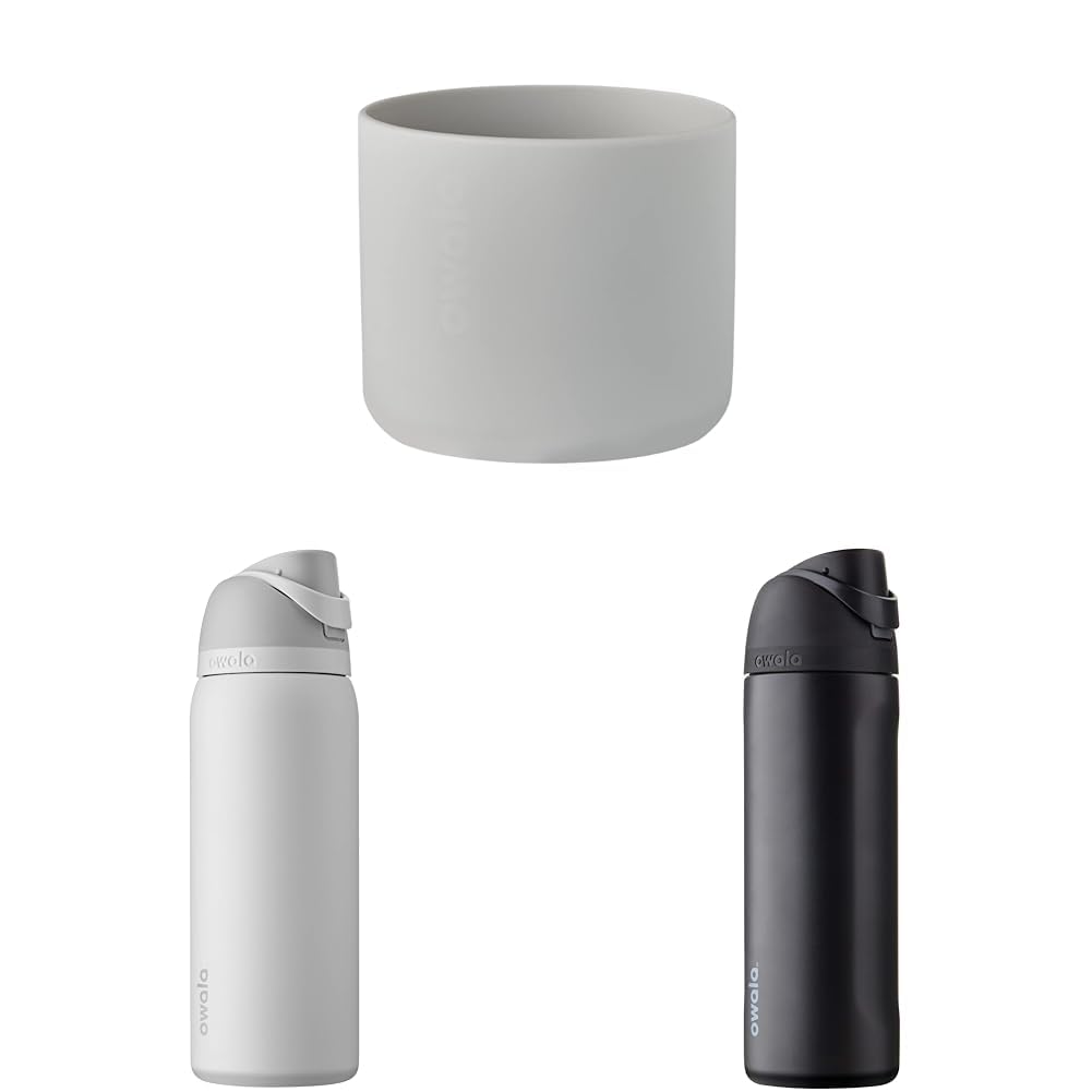 Owala 32oz + 24oz FreeSip Water Bottle Duo with Silicone Boots