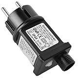 led netzteil 24v 120w 8 Arbeitsmodi: 1. Kombination 2. Lichtwelle 3. Sequentiell 4. Gluehen 5. Aufblitzen 6. Überblendung 7. Funkeln 8.Dauerbeleuchtung. Und er hat eine Speicherfunktion, der Modus nach dem Neustart ist derselbe wie der Modus, wenn er geschlossen ist. 31V LED Netzteil mit der Timer-Funktion leuchtet die Lichterkette nach dem Start sechs Stunden lang und schaltet sich dann automatisch aus.