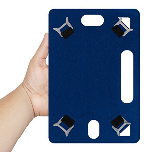 Image of Acm Leather Back Hand Case Compatible with Kindle 6 inch E-Reader Tablet Cover Blue