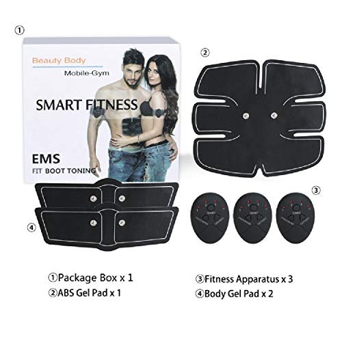 MASSAGEADOR PARA ABDÔMEN E BRACOS