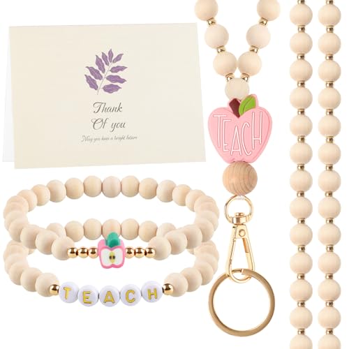 BESARME Teacher Bracelet & Lanyard Gift Set - Use Code ZYTWQGX2