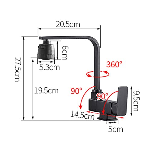 Robinet évier de cuisine rabattable mitigeur inox 304 double mode - 2