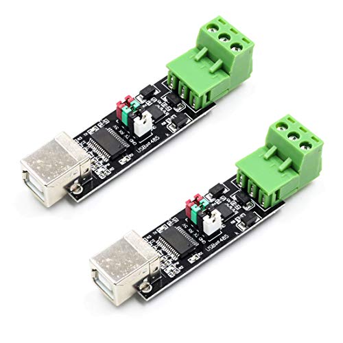 HiLetgo 2pcs USB to RS485 TTL Serial Converter Adapter FT232RL 75176 FTDI Interface