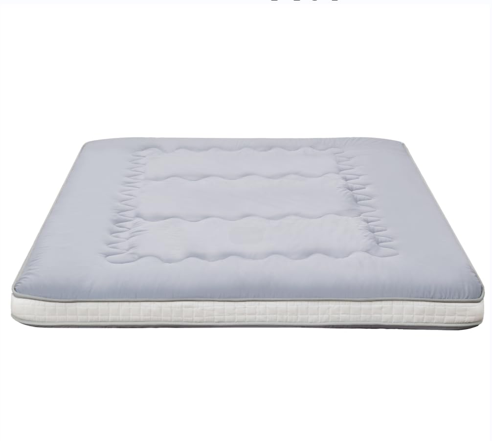 Dr.Futon Colchón de futón japonés extra grueso plegable para invitados, tumbona y tabel