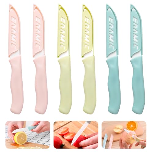 MxyVrix Set Coltelli Cucina Ceramica 6 pezzi