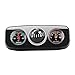 Termometro + Igrometro Auto - 3 in 1 camion for auto Dash Mount Direzione di navigazione Bussola Termometro Igrometro Per auto, barche, marine, camion