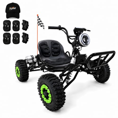 Electric Go Kart 2000W Black