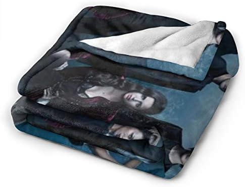 FASHIONDIY Vampire Diaries Ultra Soft Fleece Throw Blanket Cozy Warm Plush Throw Blanket Sofa Bed Couch 60"x50"
