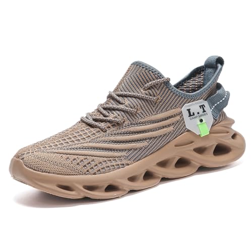 Image of DLWKIPV Women Running Shoes Walking Training Sneakers Sport Gym Fitness Tennis Shoes Non Slip Fashion Comfortable Lightweight Shoe for Casual Jogging Mesh Breathable Sneaker