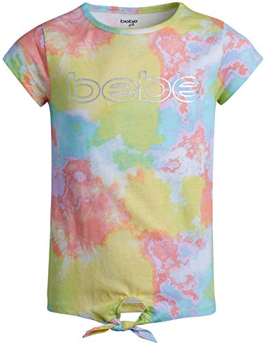 ◆♡bebe♡◆ Bebe Logo Short Sleeve Round Neck Rib Top – bebe