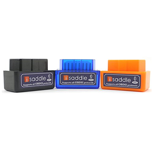 Isaddle Super Mini Obd2 Obdii Scan Tool Check Engine Light & Can-Bus Auto Diagnostic Tool For Windows & Android Torque (Black Color, Super Mini) #TOP4