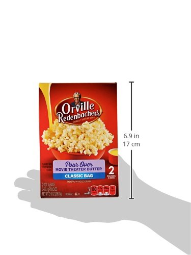Orville Redenbacher's Pour Over Movie Theater Butter Microwave Popcorn, 9.9 Oz #TOP2