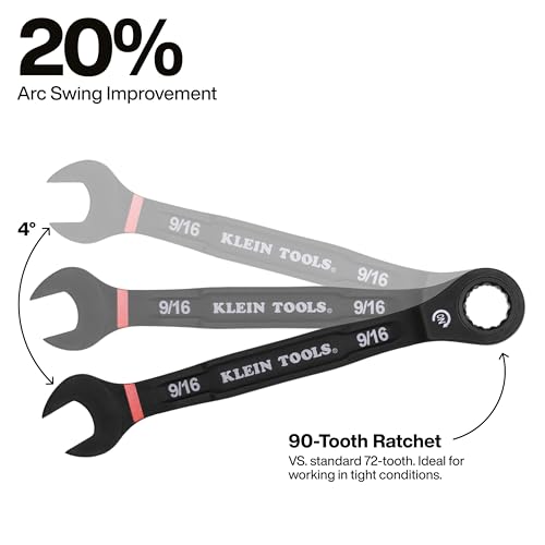 KLEIN TOOLS 8-Piece Ratcheting Set