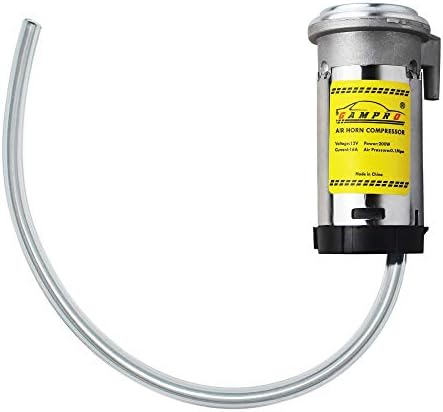 GAMPRO 12V Air Compressor Kit for Any Vehicles Trucks Lorrys Boats Cars Vans Horns (Silver) image 4