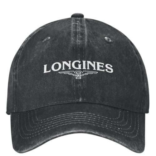 Casquette de baseball en denim Longined unisexe pour le running et l'été