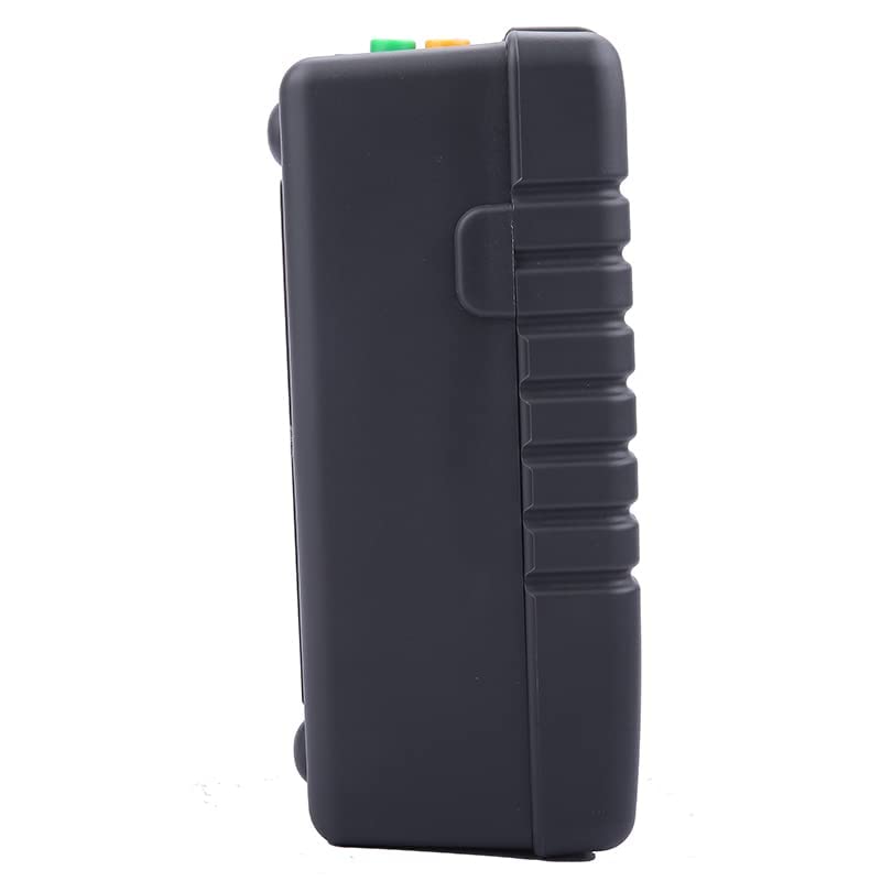 Double Clamp Earth Resistance Tester Grounding Resistance Meter with Measuring Range AC 0.00mA~600A Testing Voltage 0.0~100V