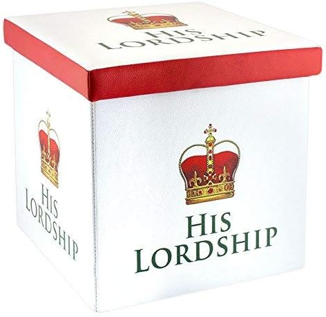 Leonardo His Lordship Folding Storage Box, Multi, 38x38x38 cm