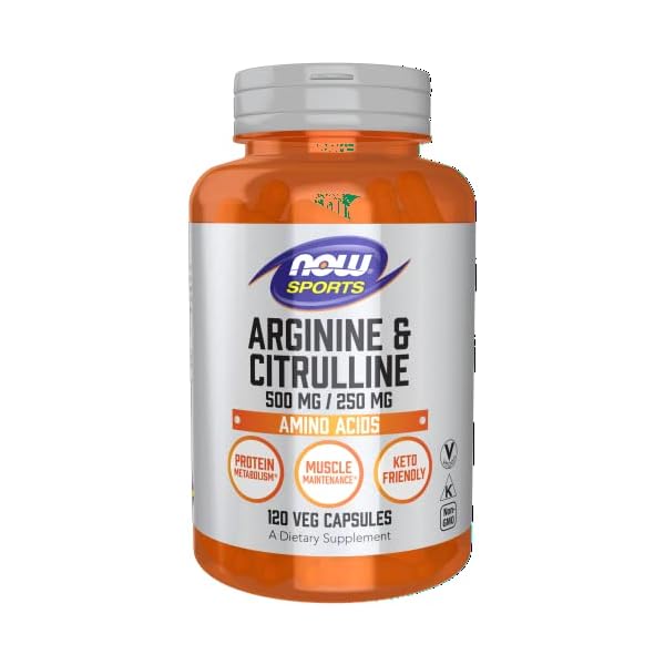 Now Foods Arginine & Citrulline Veg Capsules