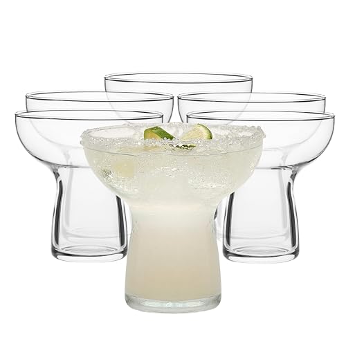 Libbey Stemless Margarita Glasses Set of 6, 10.25 ounces Classic
