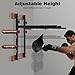 Unndysrt 360° Swivel Speed Bag Platform Kit - Heavy Duty Adjustable Height Wall Mount, Professional Boxing Training Equipment for Fitness and Exercise