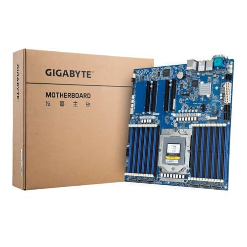 Gigabyte MZ33-AR0. Socket SP5. E-ATX. Placa de Servidor AMD EPYC 9004 UP. Procesador único, tecnología de 5nm. RDIMM DDR5 de 12 Canales, 24 DIMM. Marca