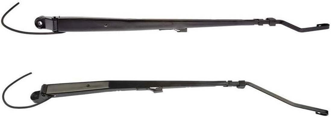 2X Front Windshield Wiper Arm Assembly Driver and Passenger Side Replacement For Oldsmobile Intrigue 1998-2002 For Pontiac Grand Prix 1998-2003 For Buick Century 1997-2005