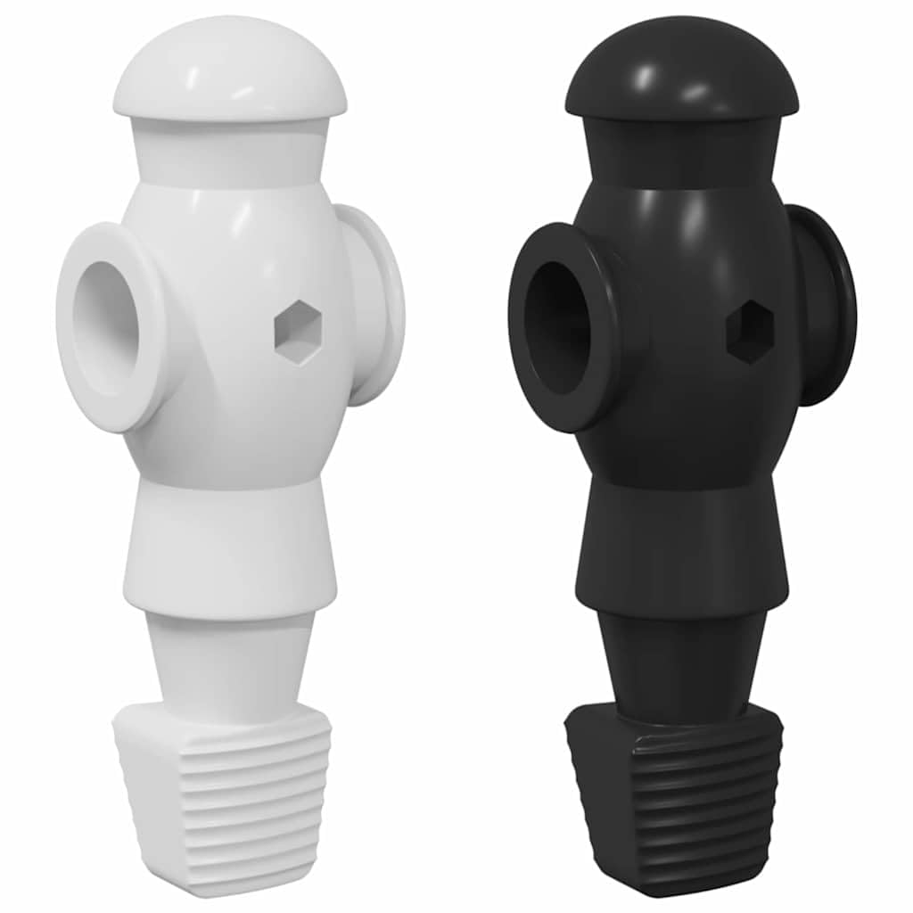 Mangloder Tischfußball Spieler Set Stück Blau Rot 2,4 x 2,1 x 9, PP Zubehör für Kickertisch Indoor Spielzubehör für Hobby und Freizeit