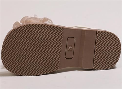 Toddler Little Girl's Princess Summer Flowers Sandals Back Zipper Roma Shoes3