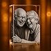 Personalized Engraved Photo Crystal Rectangle 3" X 2" A00202