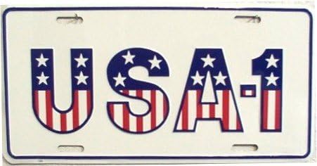 Dixie USA-1 License Plate