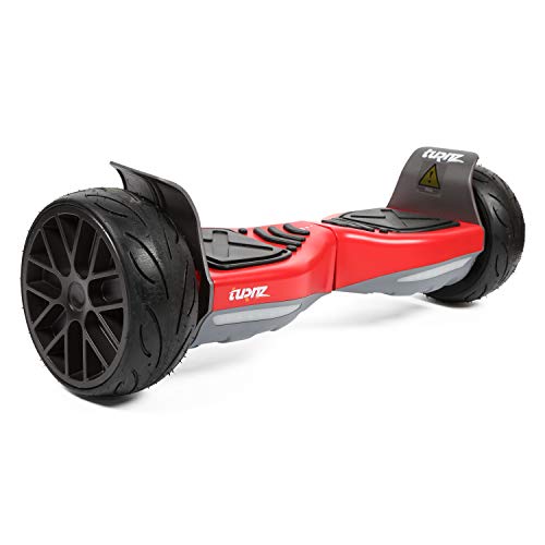Turnz Valley850 8.5 Inch All Terrain Off Road Hoverboard, 800W Power Self Balancing Scooter, Ul 2272 Certified, Bluetooth Speaker, Led Lights, Long Range Ride (9.5 Miles) #TOP3