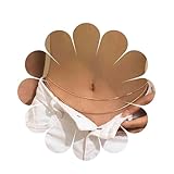 Aneneiceera Vintage Layered Belly Chain Gold Belly Waist Necklace Round Sleek Chains Belly Chains Summer Body Chain Jewelry for Women