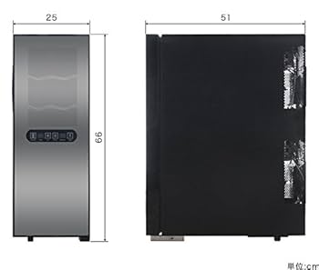 ワインセラー(お値段はご相談の上で送料分のみで結構です) さくら製作所 さくら製作所 長期熟成型ワインセラー（24本・右