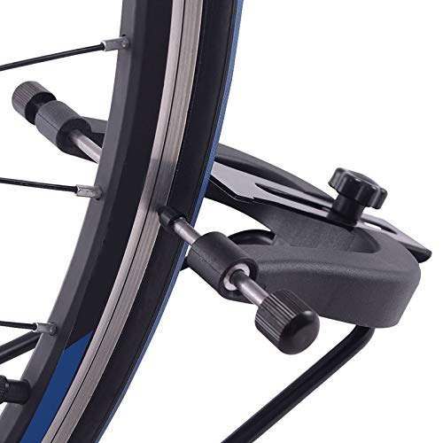 Generic Suporte de alinhamento de roda de bicicleta Manutenção de roda de bicicleta dobrável para mo