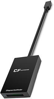 CFexpress Type B Card Reader, 10Gbps CFexpress Card Reader, USB3.1 Gen 2 Type C Card Reader 105 x 53 x 15mm