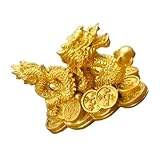 Statues de dragons d'inspiration orientale : petites, légères et peu encombrantes