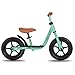 JOYSTAR 10 Inch Toddler Balance Bike 2 Year Old Push Bicycle with Footrest 10
